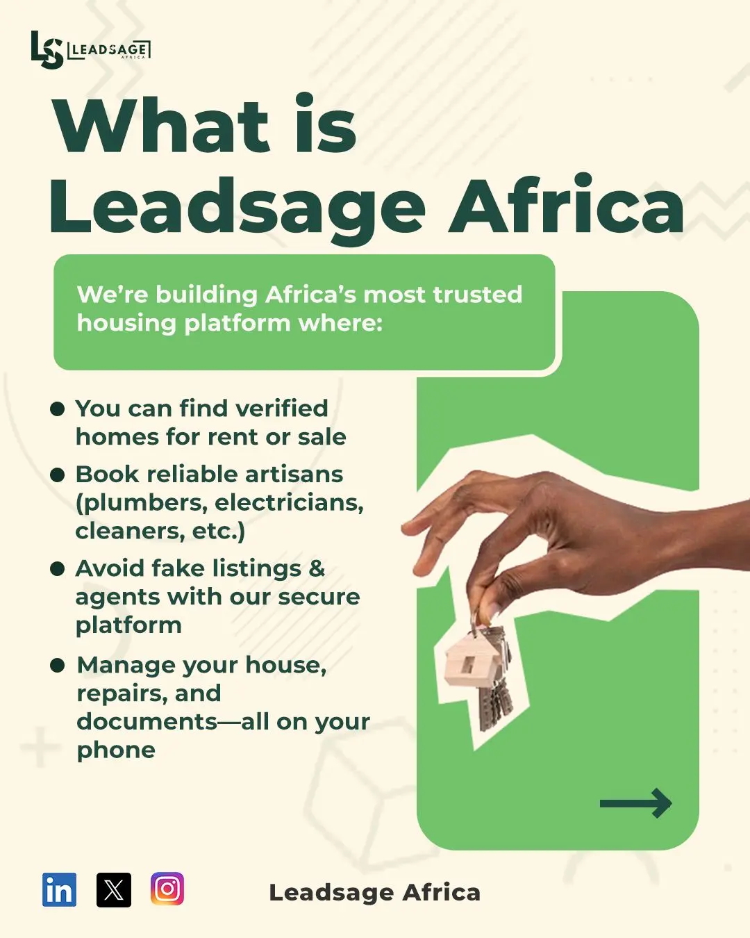 Uber for Housing - Leadsage Africa